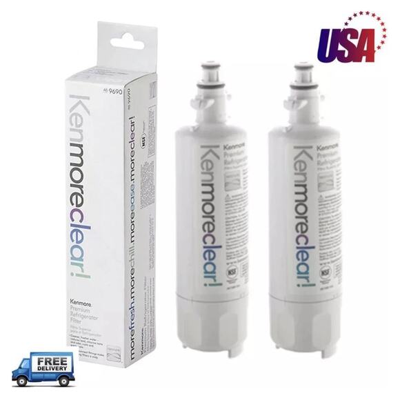 Genuine OEM Kenmore Clear 46-9690 469690 Refrigerator Water Filter ADQ36006102-S - Picture 4 of 6